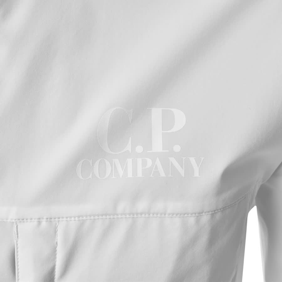 Alternative Image for ProductCP Company Full Zip Logo Jacket White3
